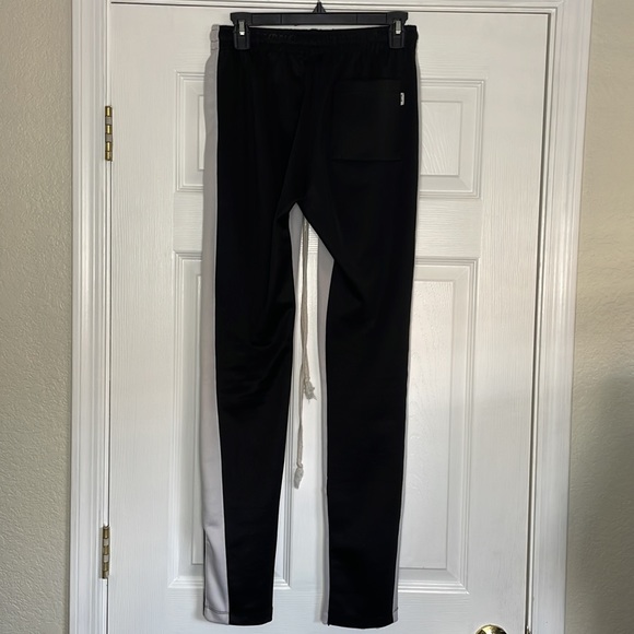 EPTM Men’s Color Block Jogger Slim Drawstring Track Pants Streetwear Trendy S - Picture 9 of 12